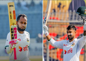 মুশফিক ও লিটনের সেঞ্চুরিতে জয়ের ছন্দে বাংলাদেশ। ছবি: সংগৃহীত