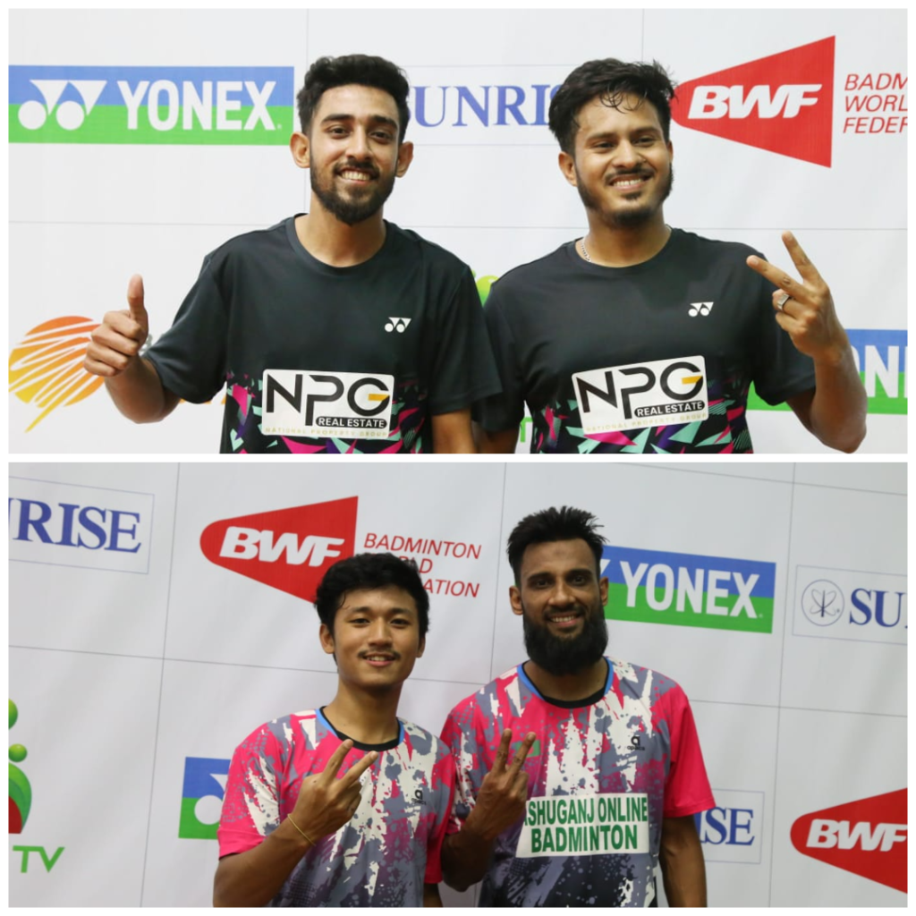 আন্তর্জাতিক ব্যাডমিন্টন সিরিজের পুরুষ দ্বৈতে অল বাংলাদেশ ফাইনাল