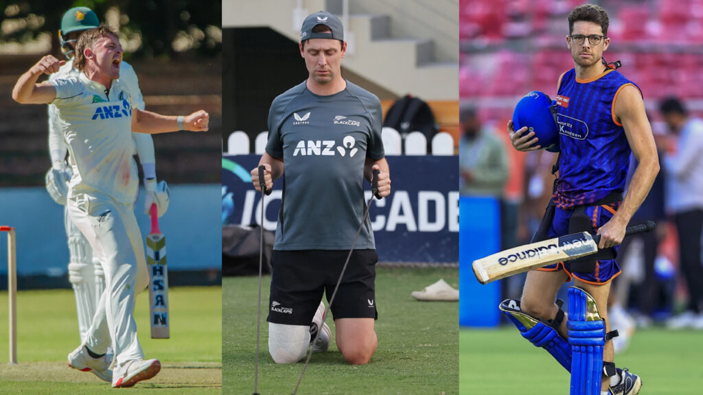 ক্যারিবিয়ানদের বিপক্ষে নিউজিল্যান্ড দলে নতুন মুখ দুই