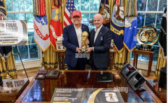 ফিফার নতুন পুরস্কারে হোয়াইট হাউজের শর্ত