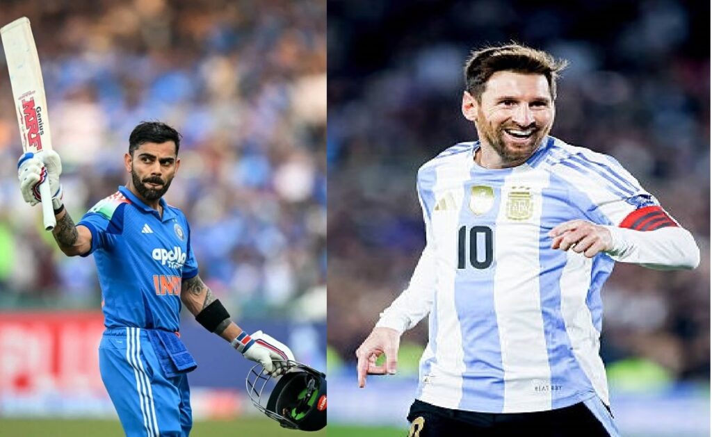 বিরাট কোহলি এর সাথে দেখা করবেন মেসি