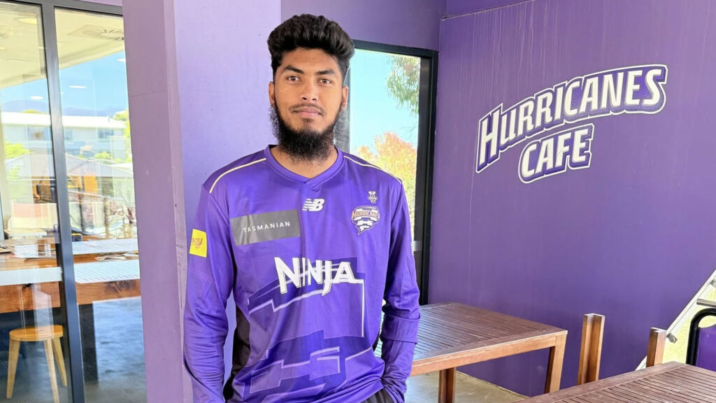 হোবার্টের জার্সি গায়ে রিশাদ যে কথা বললেন