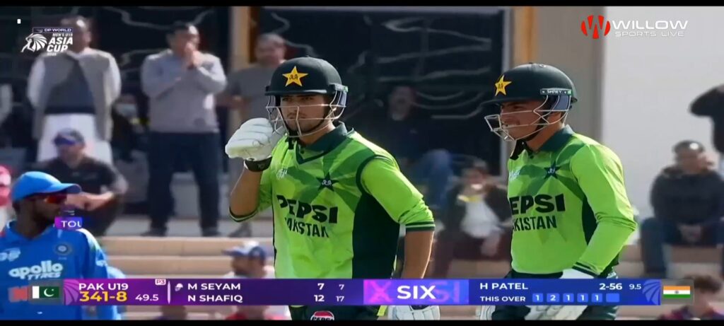 ভারতকে ৩৪৮ রানের পাহাড়সম টার্গেট দিলো পাকিস্তান!