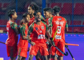 ফ্রান্সের বিপক্ষে গোল করে উল্লাস বাংলাদেশের