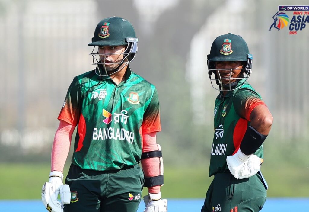 নেপালকে হারিয়ে অনুর্ধ্ব ১৯ এশিয়া কাপের সেমির কাছাকাছি বাংলাদেশ