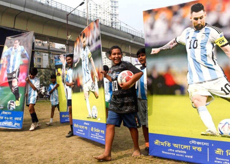 ভারত সফরে মেসি