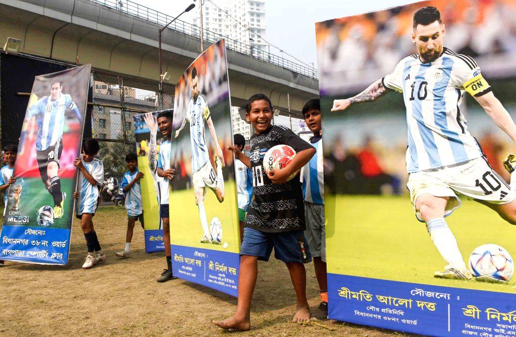 ভারত সফরে মেসি