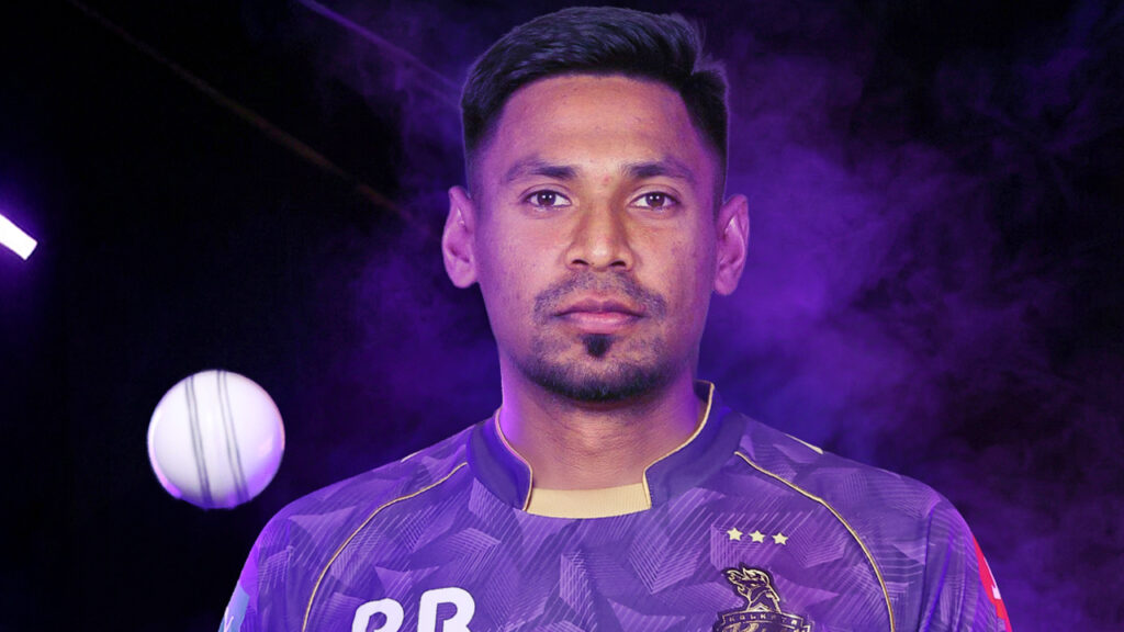 কলকাতা নাইট রাইডার্সে মুস্তাফিজ