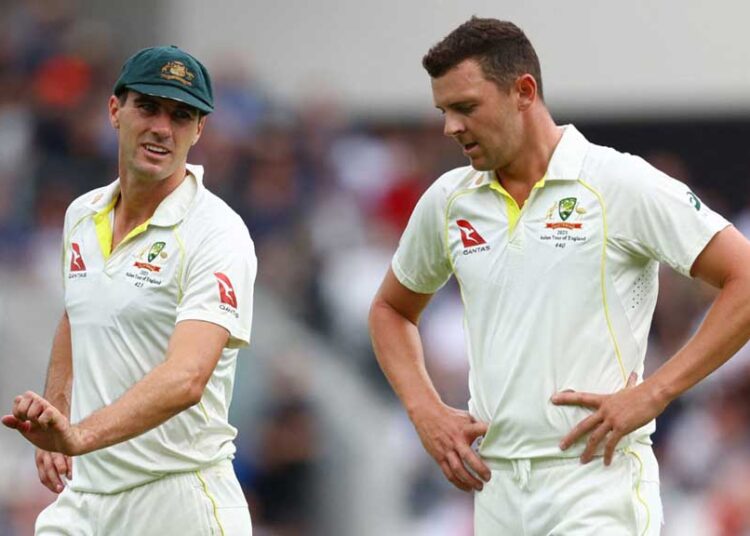 অ্যাশেজে ফিরলেন কামিন্স পারেনি হ্যাজেলউড