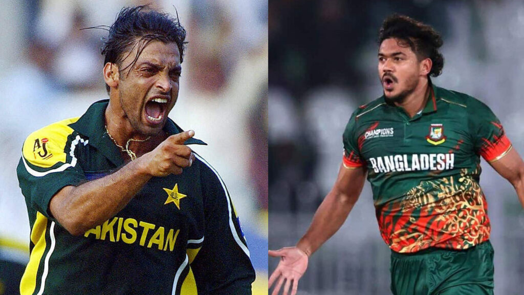 শোয়েব আখতার গতির রেকর্ড