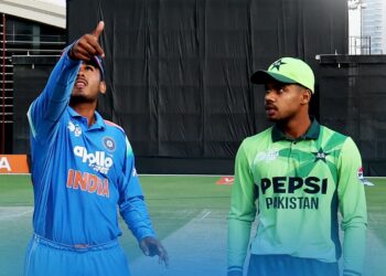 অ-১৯ এশিয়া কাপেও হাত মেলায়নি ভারত - পাকিস্তান এর খেলোয়াড়রা