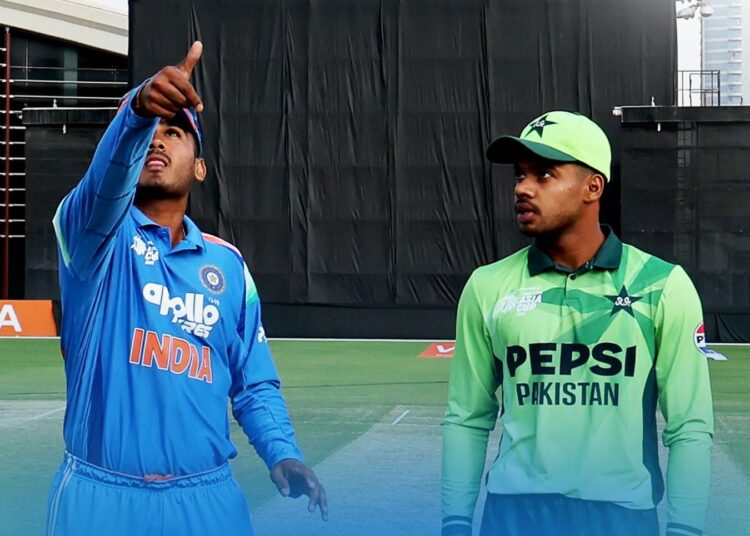 অ-১৯ এশিয়া কাপেও হাত মেলায়নি ভারত - পাকিস্তান এর খেলোয়াড়রা