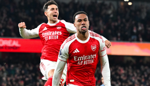 অ্যাস্টন ভিলাকে উড়িয়ে বছর শেষ আর্সেনালের