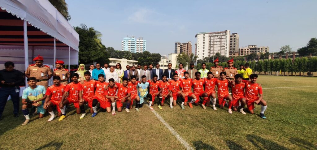 আন্তঃকলেজ ফুটবল টুর্নামেন্ট শুরু