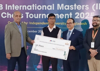 আন্তর্জাতিক দাবায় চ্যাম্পিয়ন মনন রেজা নীড়