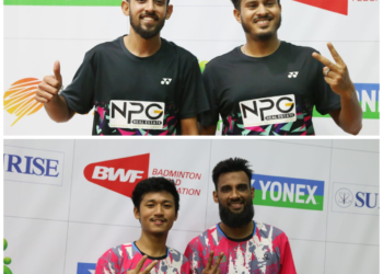 আন্তর্জাতিক ব্যাডমিন্টন সিরিজের পুরুষ দ্বৈতে অল বাংলাদেশ ফাইনাল