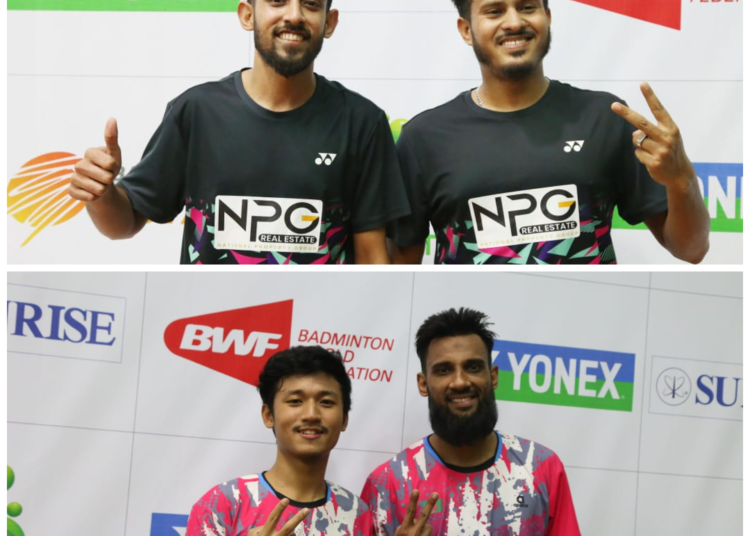 আন্তর্জাতিক ব্যাডমিন্টন সিরিজের পুরুষ দ্বৈতে অল বাংলাদেশ ফাইনাল