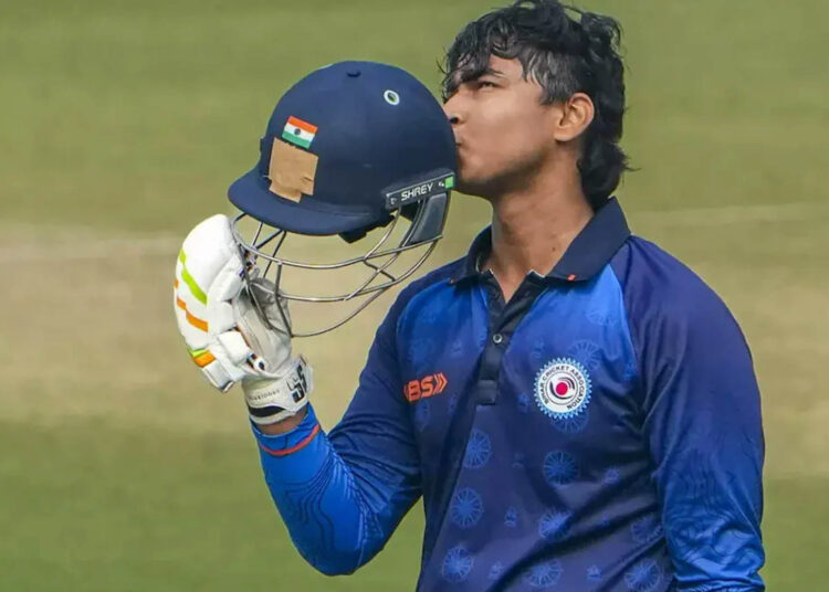 ৩৬ বলে সেঞ্চুরির বিশ্বরেকর্ড গড়লেন সূর্যবংশী