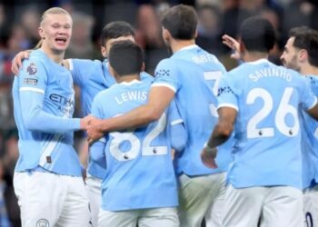 জোড়া গোলে সিটিকে জেতালেন হালান্ড