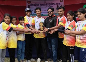 তারুণ্যের উৎসবে বিজয় দিবস বেসবল-৫ চ্যাম্পিয়নশিপ অনুষ্ঠিত