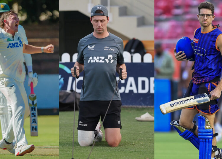 ক্যারিবিয়ানদের বিপক্ষে নিউজিল্যান্ড দলে নতুন মুখ দুই