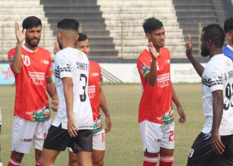 ফেডারেশন কাপে বসুন্ধরা কিংস-মোহামেডান ম্যাচ গোলশূন্য ড্র