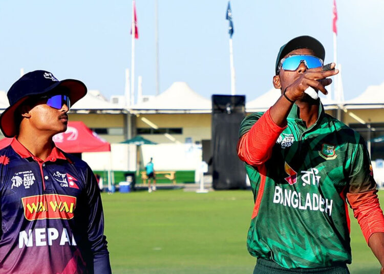 এশিয়া কাপে নেপালের বিপক্ষে টস জিতে ফিল্ডিংয়ে বাংলাদেশ