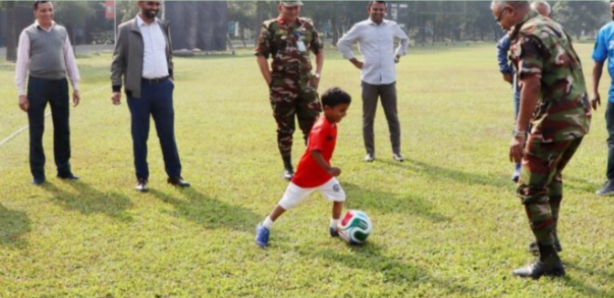 বাংলাদেশের ‘মেসি’ সোহান এখন বিকেএসপিতে