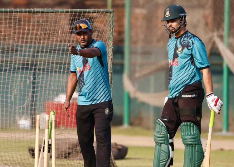 ডট বল কমানোর কৌশল শিখছেন তামিম-সোহানরা