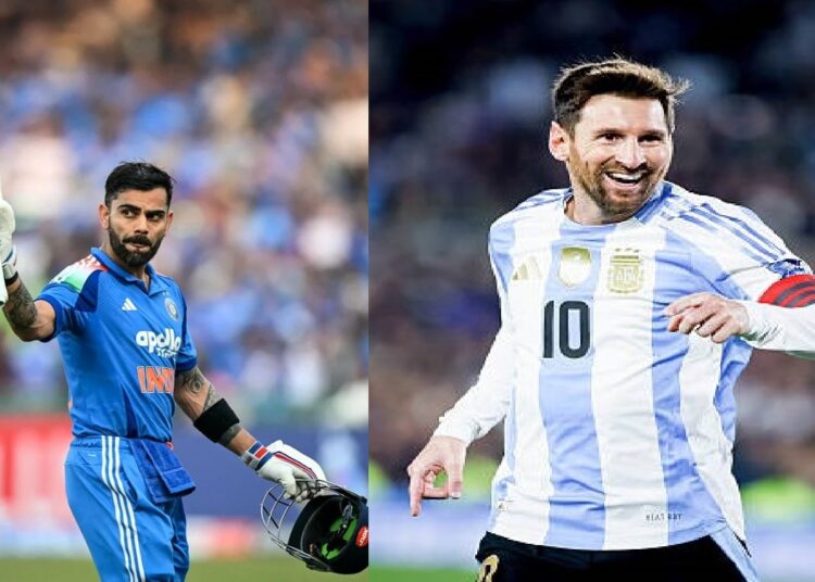 বিরাট কোহলি এর সাথে দেখা করবেন মেসি