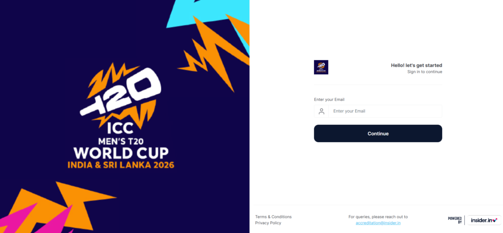 বিশ্বকাপ ২০২৬-মিডিয়া অ্যাক্রেডিটেশন