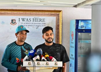 শান্তর ‘থ্রেট’ মাঠে জবাব দিতে চান মিরাজ