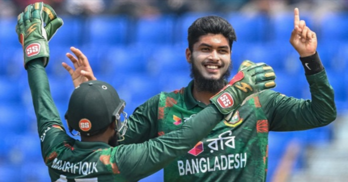 রেকর্ড গড়া বোলিংয়ে র‍্যাঙ্কিংয়ে বড় লাফ রিশাদের