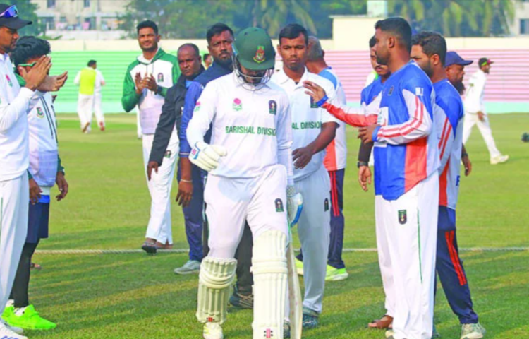শামসুর রহমানের প্রথম শ্রেণির ক্রিকেটে বিদায়
