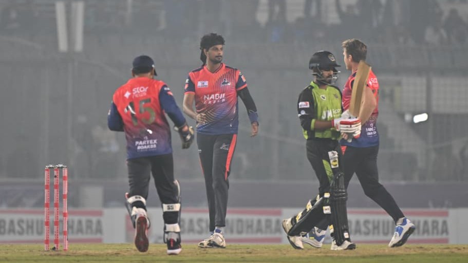 কোয়ালিফায়ার নিশ্চিত করল রাজশাহী- এলিমিনেটর খেলবে সিলেট