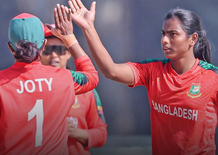 জ্যোতির অর্ধশতকে স্কটল্যান্ডকে উড়িয়ে দিল বাংলাদেশ