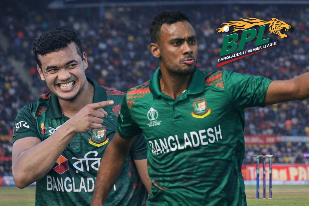 বিপিএলে তাসকিনের রেকর্ড ভাঙার হাতছানি শরিফুলের সামনে
