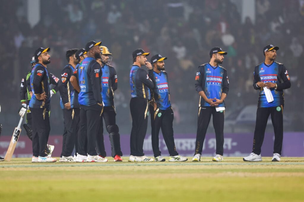 সিলেট টাইটান্সকে হারিয়ে জয়ে ফিরল রংপুর রাইডার্স