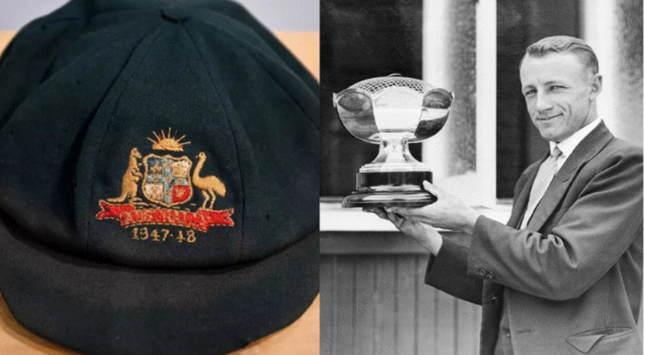 অবিশ্বাস্য মূলে বিক্রি ব্র্যাডম্যানের ব্যাগি গ্রিনটি