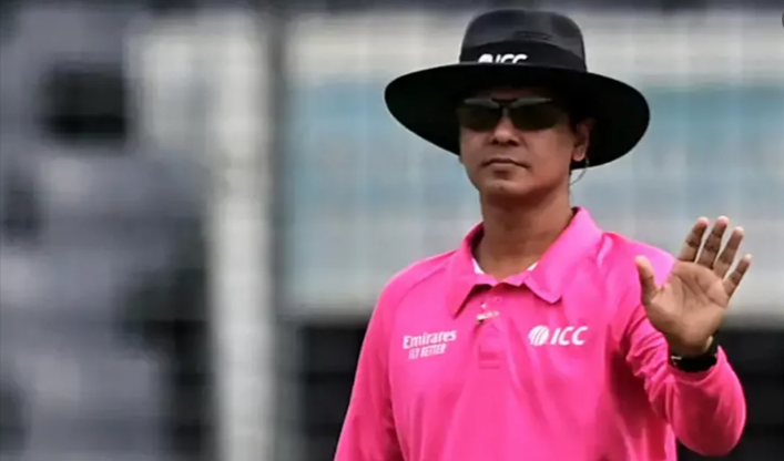 উত্তেজনার মাঝেই ভারত ম্যাচে আম্পায়ার শরফুদ্দৌলা