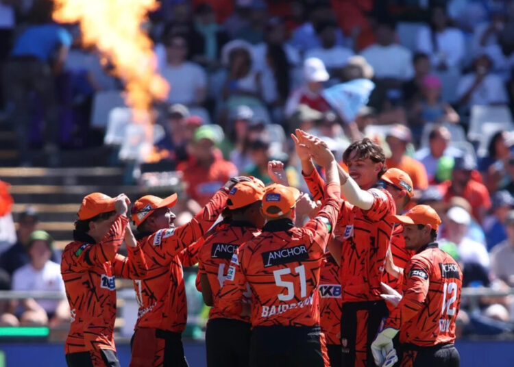 এসএ২০'তে চ্যাম্পিয়ন সানরাইজার্স ইস্টার্ন কেপ