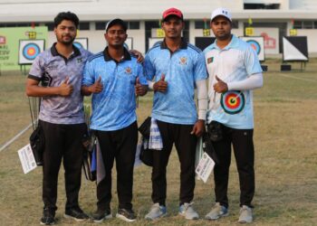 জাতীয় আরচ্যারীতে বিমানবাহিনী - বিকেএসপির দাপট