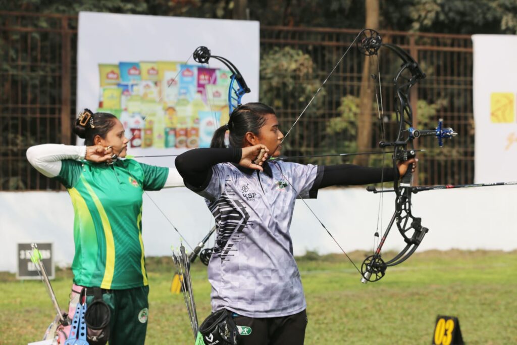 জাতীয় আরচ্যারীতে বিমানবাহিনী - বিকেএসপির দাপট