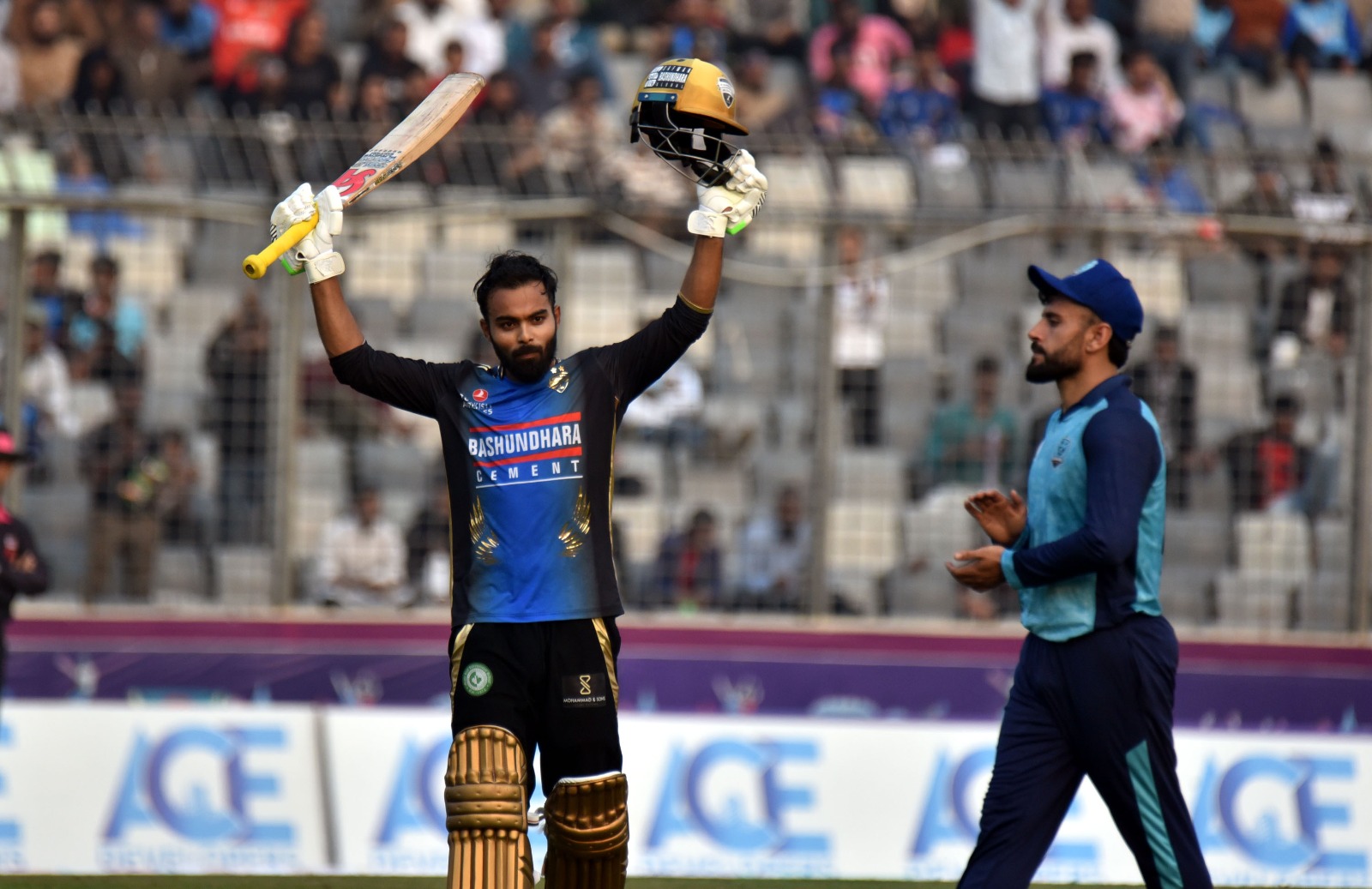 ঝড়ো শতকে রংপুর জয়ের নায়ক হৃদয়