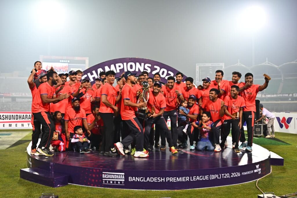চট্টগ্রামকে হারিয়ে বিপিএল চ্যাম্পিয়ন রাজশাহী