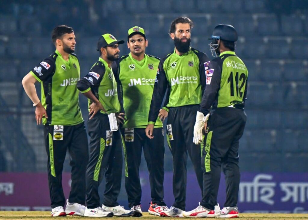 ঢাকাকে হারিয়ে পয়েন্ট টেবিলের তিনে উঠল সিলেট