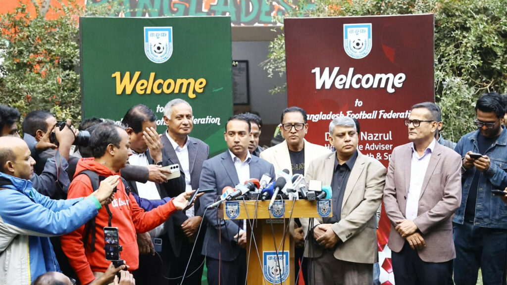 ঢাকায় সাফ ফুটবলে ভারতের অংশগ্রহণ নিয়ে বাফুফে সভাপতির বক্তব্য।