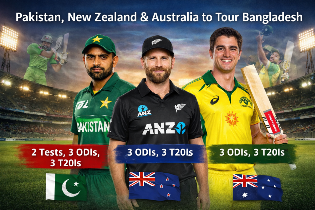 দেখে নিন ২০২৬ সালে বাংলাদেশের যত খেলা