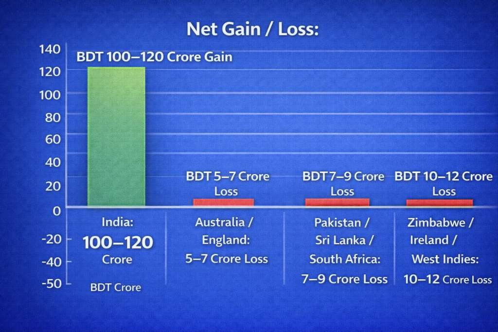 বাংলাদেশের ক্রিকেট  - আয়-ব্যয় ও কাঠামোগত সংকট