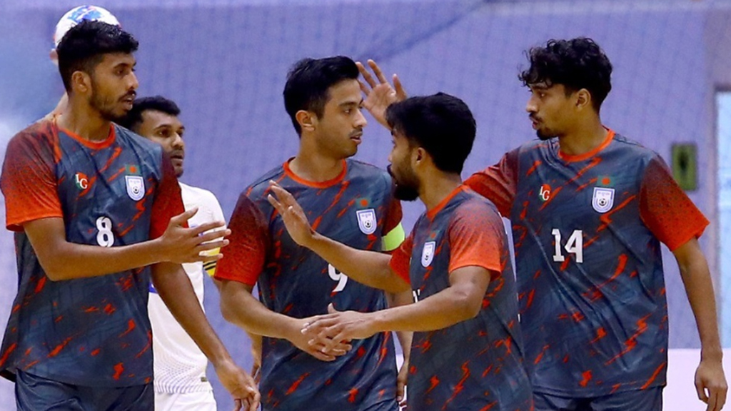 শ্রীলঙ্কাকে ৫-১ গোলে হারাল বাংলাদেশ